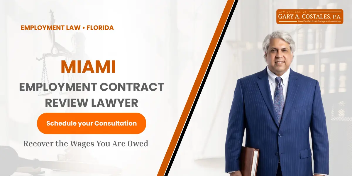 Miami Employment Contract Review Lawyer