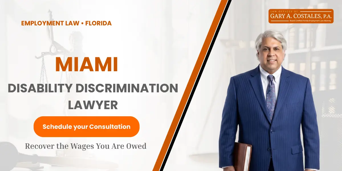 Miami Disability Discrimination Lawyer